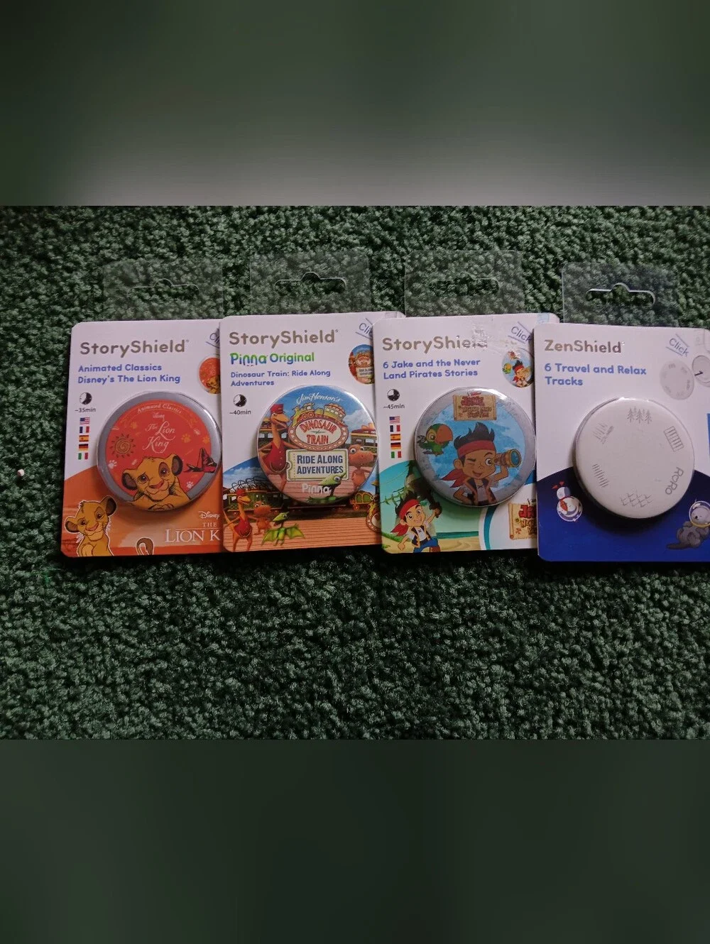 4pk.StoryShield Pinna Original Dinosaur Train Ride Along Adventures And Zen 4pk.